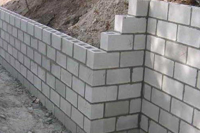 آب بندی دیوارهای بلوکی و بتنی حائل آب